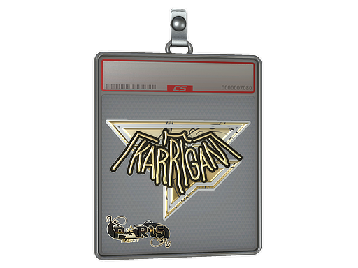 Sticker Slab | karrigan (Gold) | Paris 2023