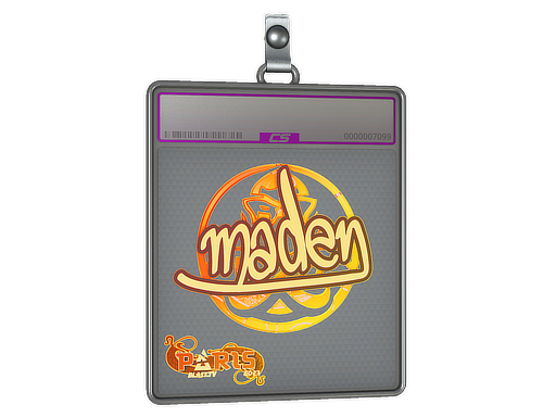 Sticker Slab | maden (Holo) | Paris 2023