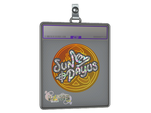 Sticker Slab | SunPayus (Glitter) | Paris 2023