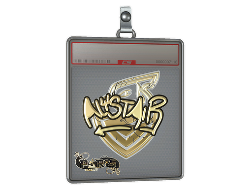 Sticker Slab | aliStair (Gold) | Paris 2023