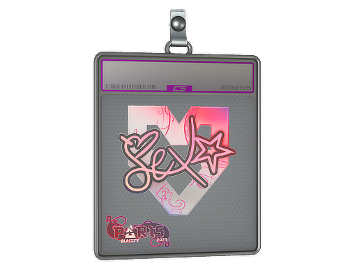 Sticker Slab | dexter (Holo) | Paris 2023