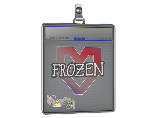Sticker Slab | frozen | Paris 2023