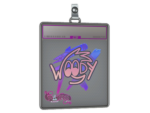 Sticker Slab | WOOD7 (Holo) | Paris 2023