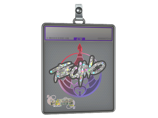 Sticker Slab | Techno4K (Glitter) | Paris 2023