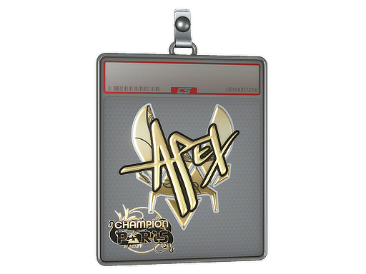 Sticker Slab | apEX (Gold, Champion) | Paris 2023