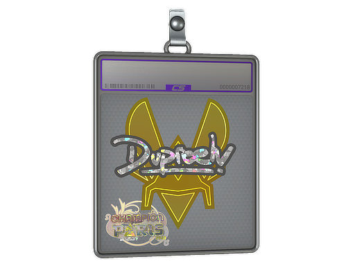 Sticker Slab | dupreeh (Glitter, Champion) | Paris 2023