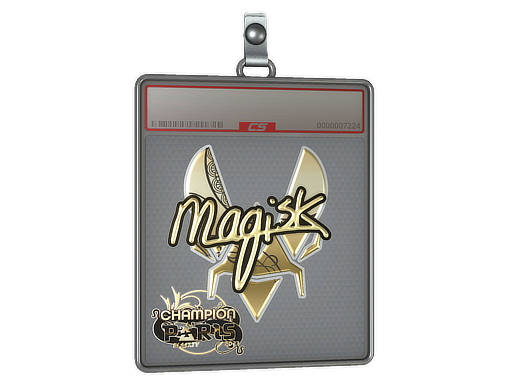 Sticker Slab | Magisk (Gold, Champion) | Paris 2023
