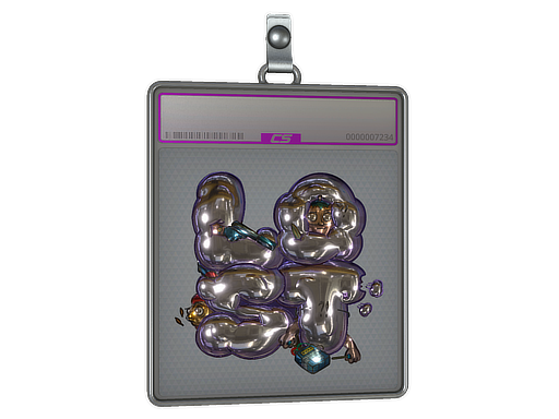 Sticker Slab | Lost In Smoke (Foil)
