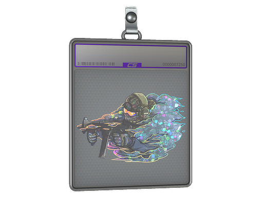 Sticker Slab | Pushing Smokes (Glitter)