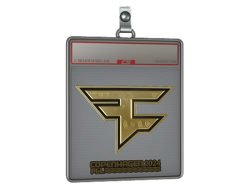 Sticker Slab | FaZe Clan (Gold) | Copenhagen 2024
