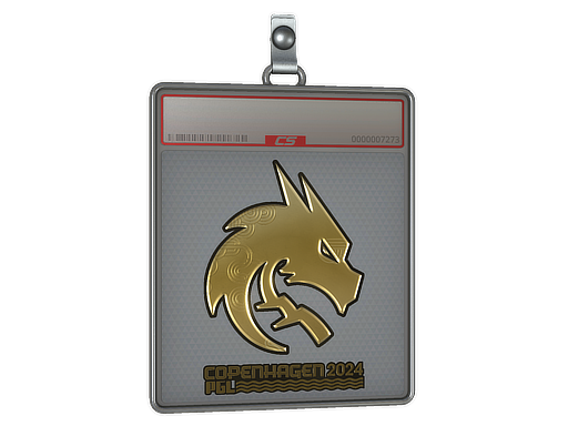 Sticker Slab | Team Spirit (Gold) | Copenhagen 2024