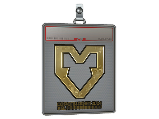 Sticker Slab | MOUZ (Gold) | Copenhagen 2024