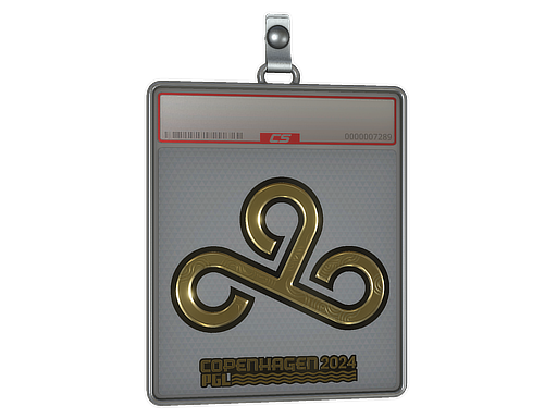 Sticker Slab | Cloud9 (Gold) | Copenhagen 2024