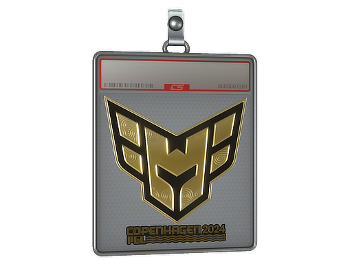 Sticker Slab | Heroic (Gold) | Copenhagen 2024