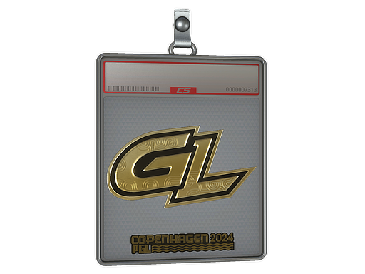 Sticker Slab | GamerLegion (Gold) | Copenhagen 2024