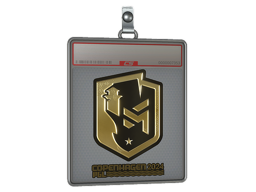 Sticker Slab | PGL (Gold) | Copenhagen 2024
