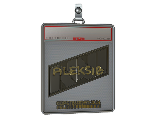 Sticker Slab | Aleksib (Gold) | Copenhagen 2024