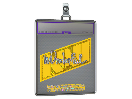 Sticker Slab | w0nderful (Glitter) | Copenhagen 2024