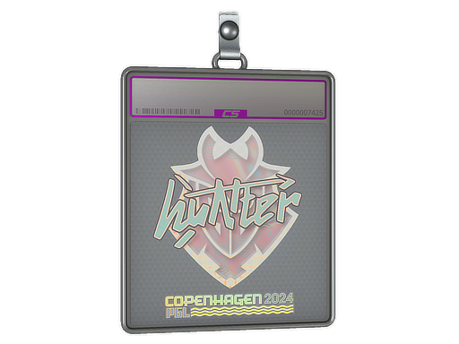 Sticker Slab | huNter- (Holo) | Copenhagen 2024