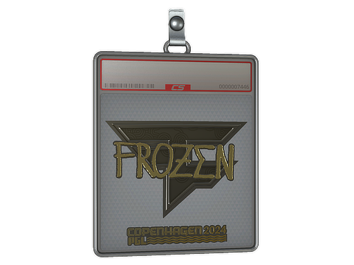Sticker Slab | frozen (Gold) | Copenhagen 2024