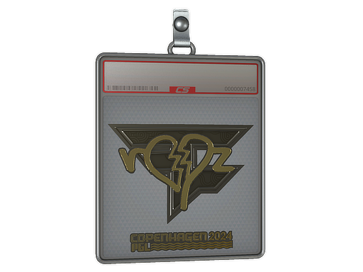 Sticker Slab | ropz (Gold) | Copenhagen 2024