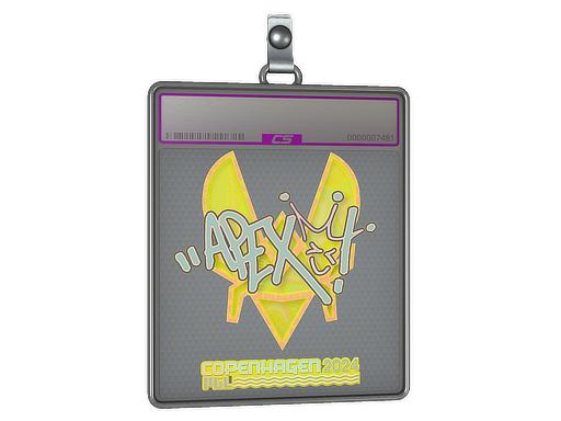 Sticker Slab | apEX (Holo) | Copenhagen 2024