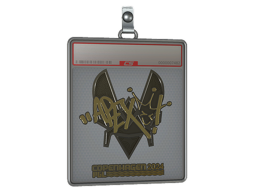 Sticker Slab | apEX (Gold) | Copenhagen 2024