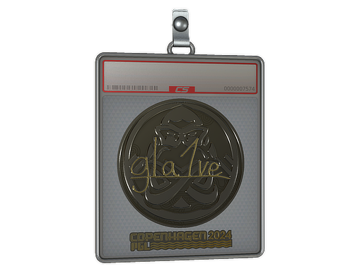 Sticker Slab | gla1ve (Gold) | Copenhagen 2024
