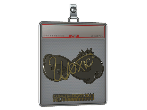 Sticker Slab | woxic (Gold) | Copenhagen 2024