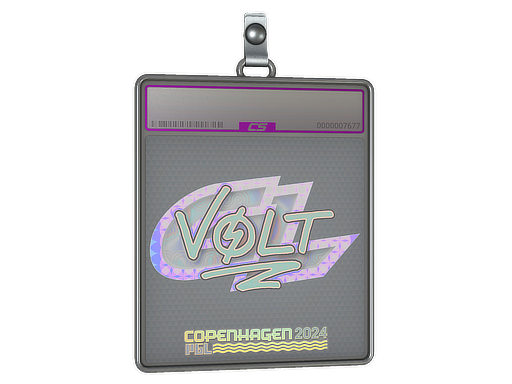 Sticker Slab | volt (Holo) | Copenhagen 2024
