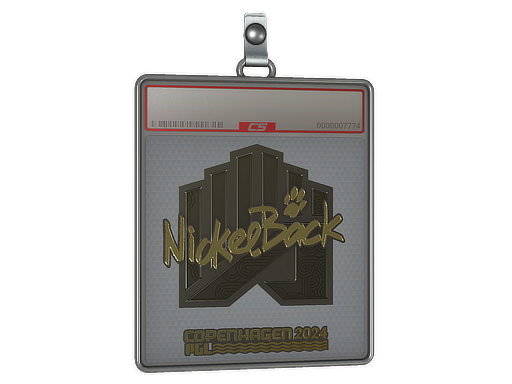 Sticker Slab | NickelBack (Gold) | Copenhagen 2024