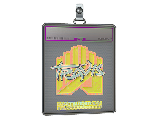Sticker Slab | TRAVIS (Holo) | Copenhagen 2024