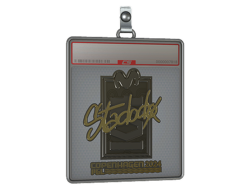 Sticker Slab | stadodo (Gold) | Copenhagen 2024