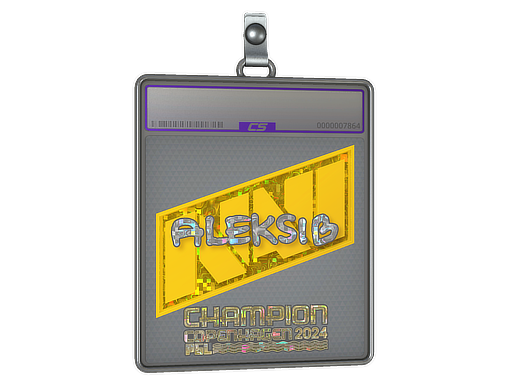 Sticker Slab | Aleksib (Glitter, Champion) | Copenhagen 2024