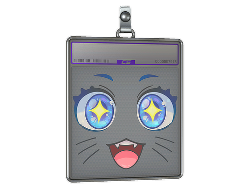 Sticker Slab | Kawaii Eyes (Glitter)