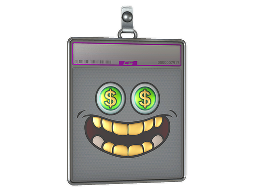 Sticker Slab | Gold Teef (Foil)