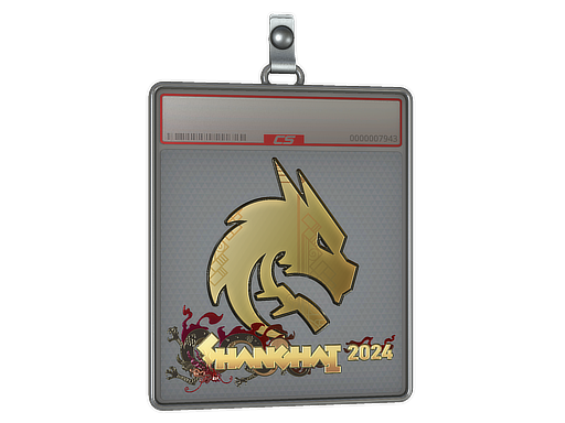 Sticker Slab | Team Spirit (Gold) | Shanghai 2024