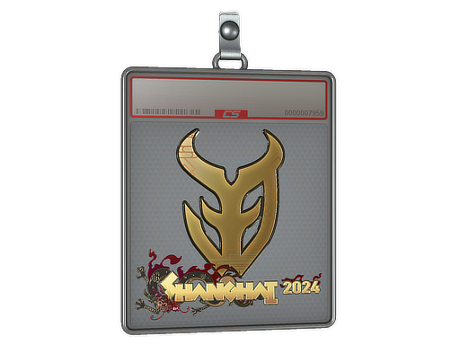 Sticker Slab | 3DMAX (Gold) | Shanghai 2024
