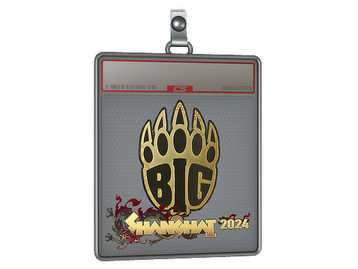 Sticker Slab | BIG (Gold) | Shanghai 2024