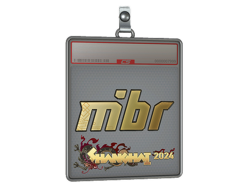 Sticker Slab | MIBR (Gold) | Shanghai 2024