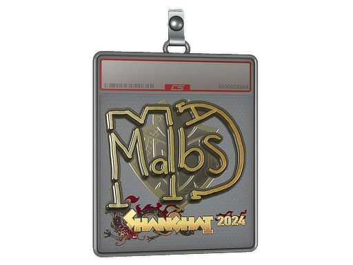 Sticker Slab | malbsMd (Gold) | Shanghai 2024
