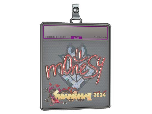 Sticker Slab | m0NESY (Holo) | Shanghai 2024