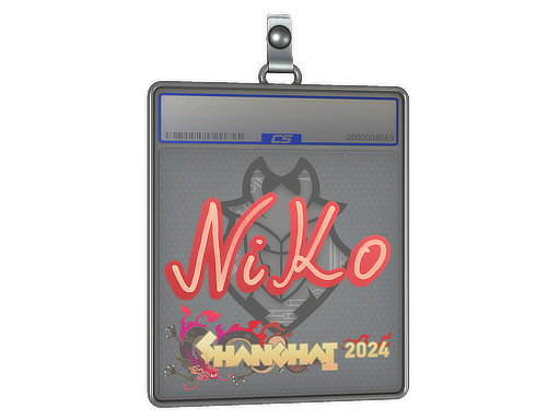 Sticker Slab | NiKo | Shanghai 2024