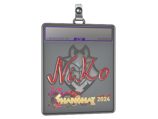 Sticker Slab | NiKo (Glitter) | Shanghai 2024