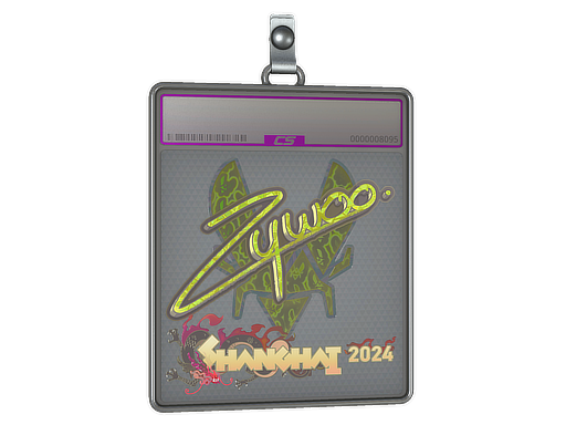 Sticker Slab | ZywOo (Holo) | Shanghai 2024