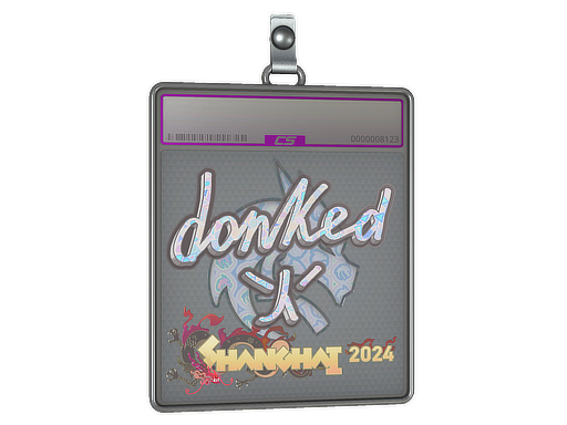Sticker Slab | donk (Holo) | Shanghai 2024