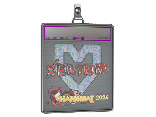 Sticker Slab | xertioN (Holo) | Shanghai 2024