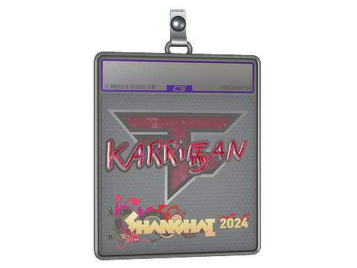 Sticker Slab | karrigan (Glitter) | Shanghai 2024