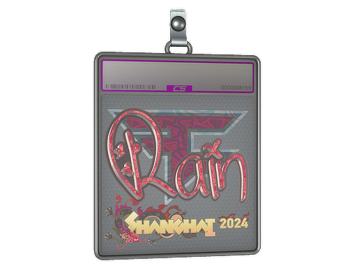 Sticker Slab | rain (Holo) | Shanghai 2024