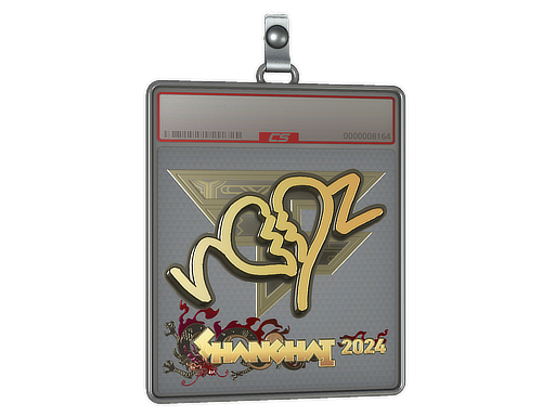 Sticker Slab | ropz (Gold) | Shanghai 2024